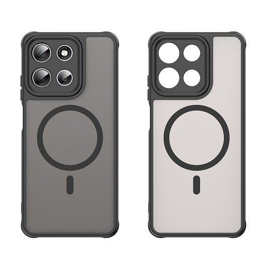 MagSafe-deksel for Motorola Moto G86, Techsuit, HaloFrost II, Svart