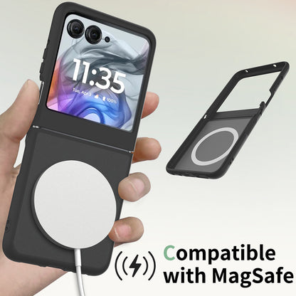 MagSafe-deksel for Motorola Razr 70 / Razr 60, Techsuit, PureFrost, Satinert svart