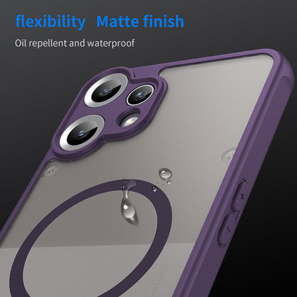 MagSafe-deksel for Nothing CMF Phone 2 Pro, Techsuit, HaloFrost II, Lilla