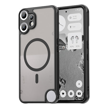 MagSafe-deksel for Nothing CMF Phone 2 Pro, Techsuit, HaloFrost II, svart