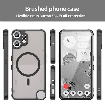 MagSafe-deksel for Nothing CMF Phone 2 Pro, Techsuit, HaloFrost II, svart