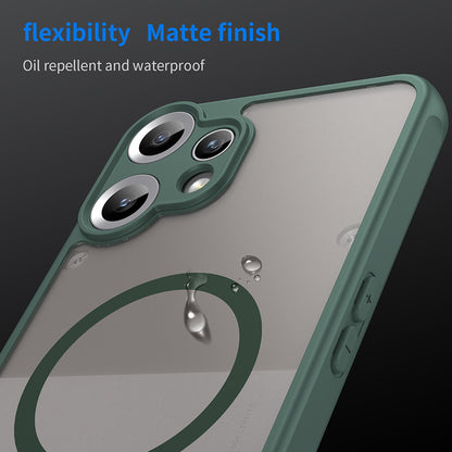 MagSafe-deksel for Nothing CMF Phone 2 Pro, Techsuit, HaloFrost II, Grønn