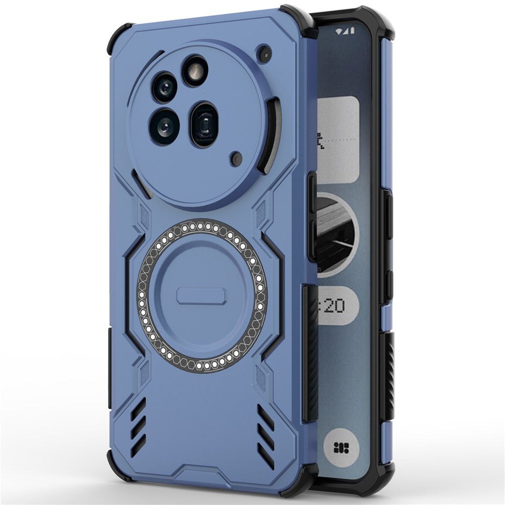 MagSafe-deksel for Nothing Phone (3a) Pro, Techsuit, ArmorMag, Blå