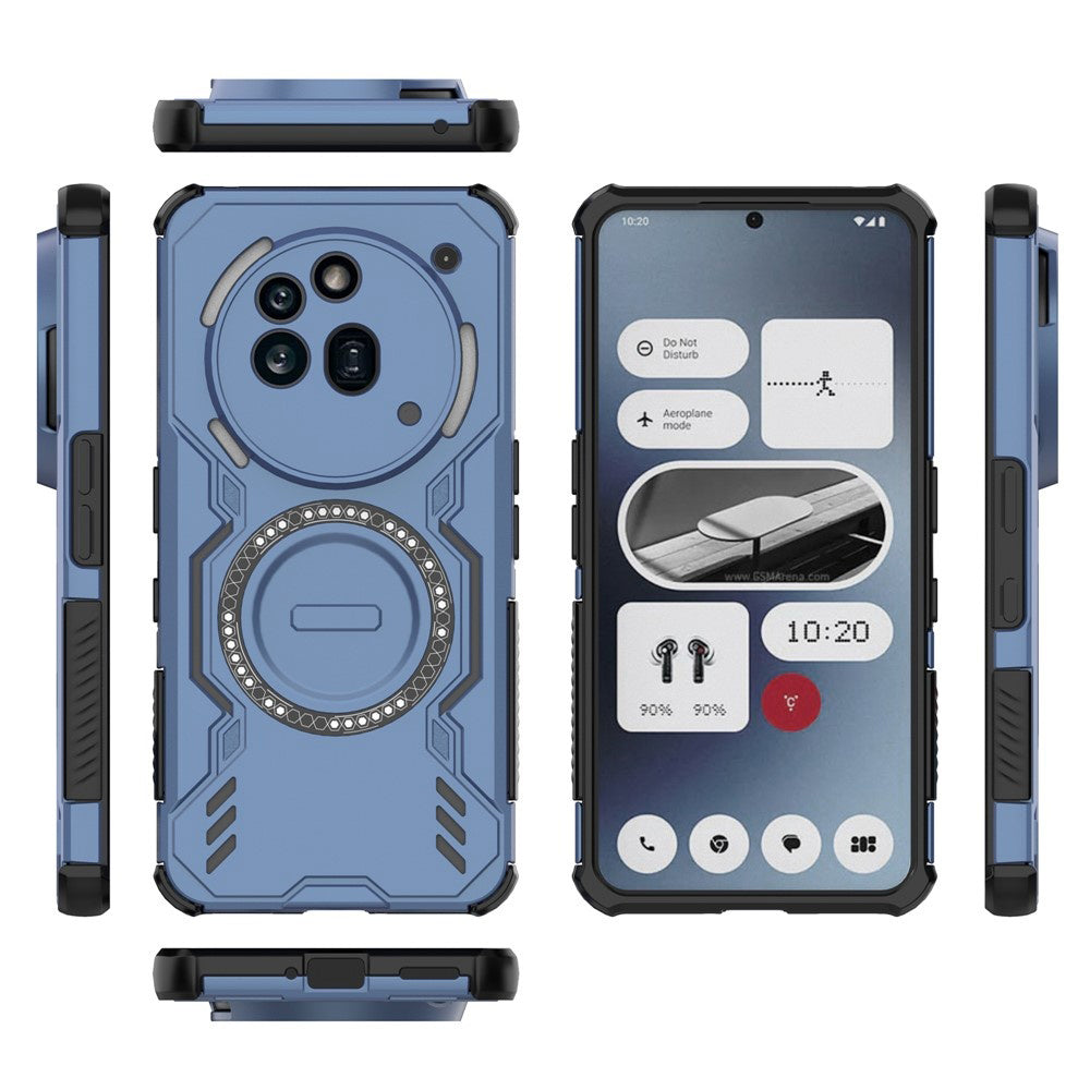 MagSafe-deksel for Nothing Phone (3a) Pro, Techsuit, ArmorMag, Blå