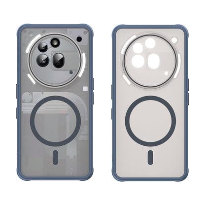 MagSafe-deksel for Nothing Phone (3a) Pro, Techsuit, HaloFrost II, Marineblå