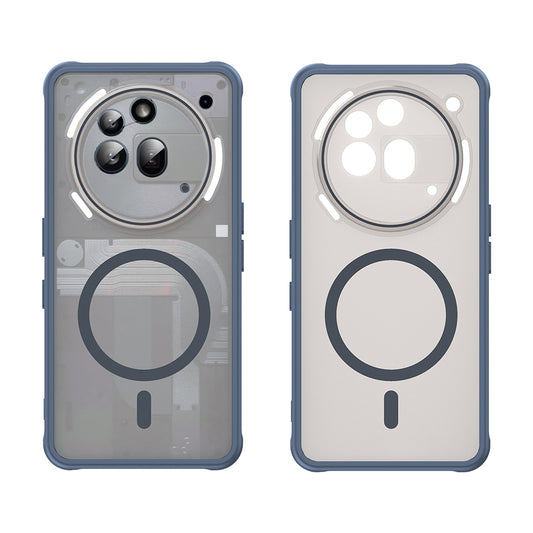 MagSafe-deksel for Nothing Phone (3a) Pro, Techsuit, HaloFrost II, Marineblå