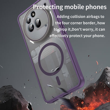 MagSafe-deksel for Nothing Phone (3a) Pro, Techsuit, HaloFrost II, lilla