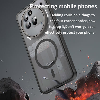 MagSafe-deksel for Nothing Phone (3a) Pro, Techsuit, HaloFrost II, svart