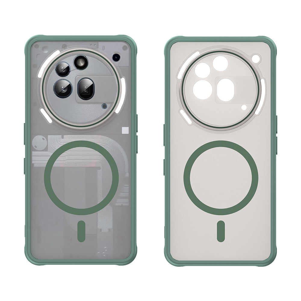 MagSafe-deksel for Nothing Phone (3a) Pro, Techsuit, HaloFrost II, Grønn
