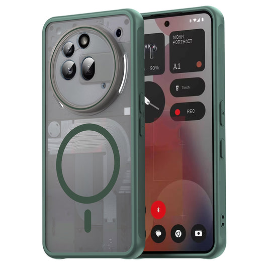 MagSafe-deksel for Nothing Phone (3a) Pro, Techsuit, HaloFrost II, Grønn