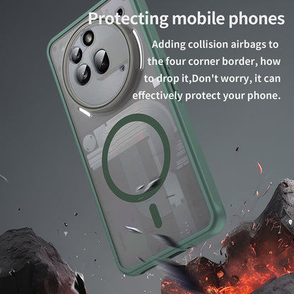 MagSafe-deksel for Nothing Phone (3a) Pro, Techsuit, HaloFrost II, Grønn