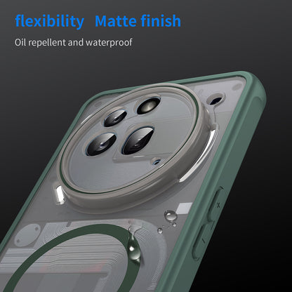 MagSafe-deksel for Nothing Phone (3a) Pro, Techsuit, HaloFrost II, Grønn