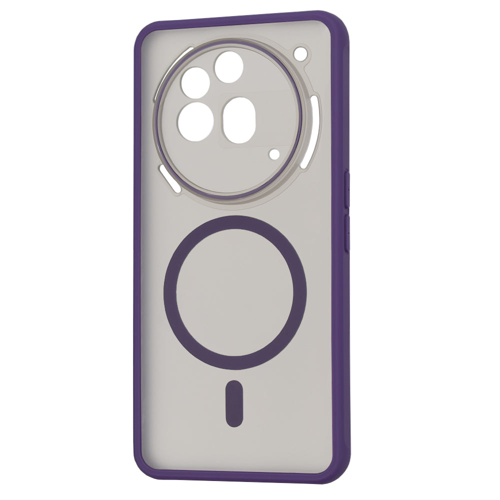 MagSafe-deksel for Nothing Phone (3a) Pro, Techsuit, HaloFrost, Mørk lilla