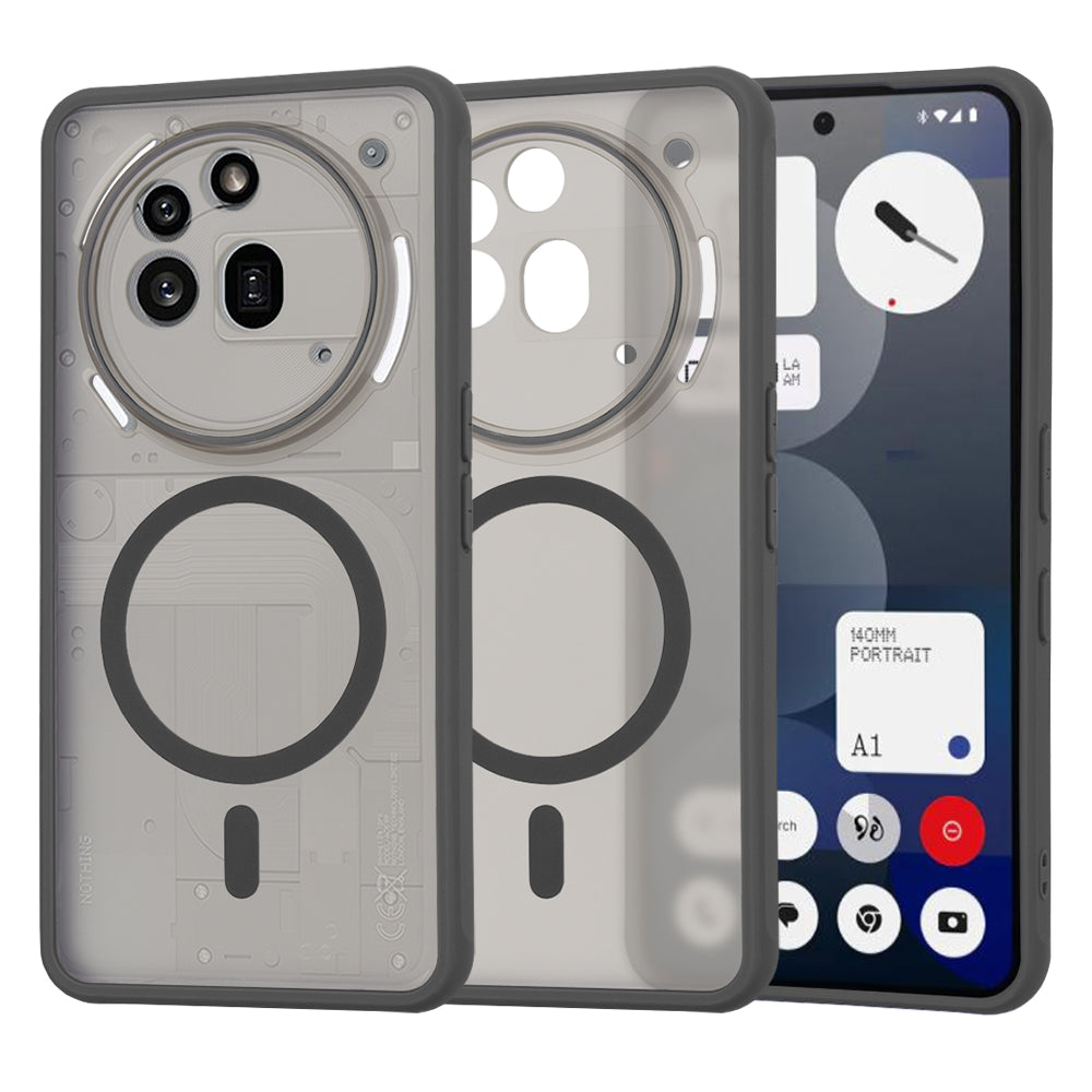 MagSafe-deksel for Nothing Phone (3a) Pro, Techsuit, HaloFrost, Fumurie