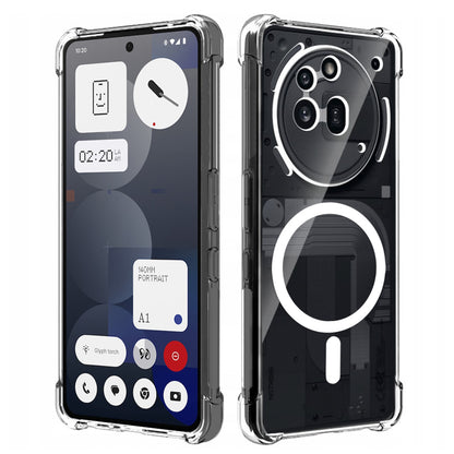 MagSafe-deksel for Nothing Phone (3a) Pro, Techsuit, støtsikker, gjennomsiktig