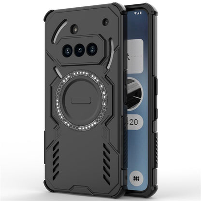 MagSafe-deksel for Nothing Phone (3a), Techsuit, ArmorMag, svart