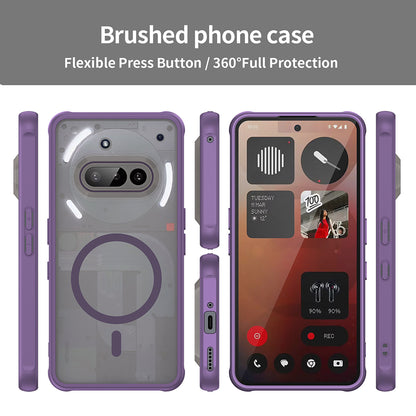 MagSafe-deksel for Nothing Phone (3a), Techsuit, HaloFrost II, Lilla