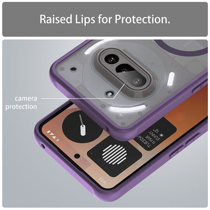 MagSafe-deksel for Nothing Phone (3a), Techsuit, HaloFrost II, Lilla