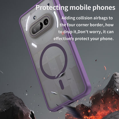 MagSafe-deksel for Nothing Phone (3a), Techsuit, HaloFrost II, Lilla