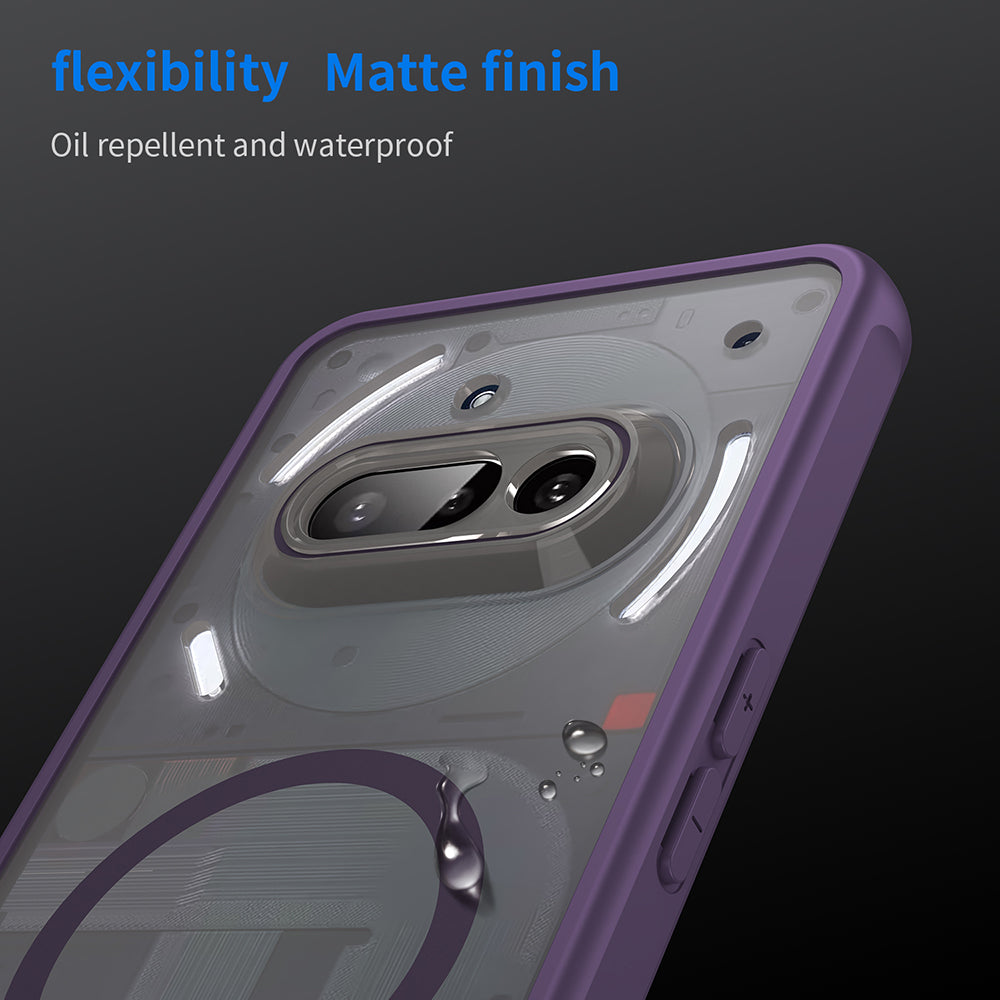 MagSafe-deksel for Nothing Phone (3a), Techsuit, HaloFrost II, Lilla