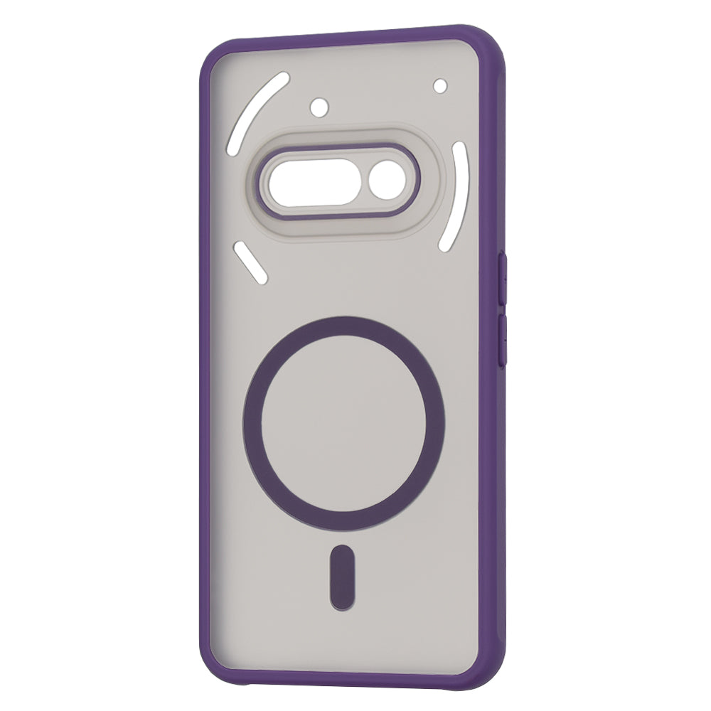 MagSafe-deksel for Nothing Phone (3a), Techsuit, HaloFrost, Mørk lilla