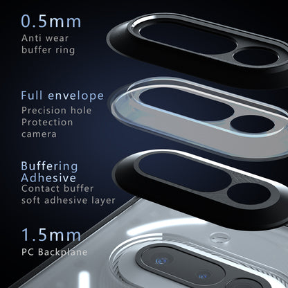 MagSafe-deksel for Nothing Phone (3a), Techsuit, PureFrost, svart