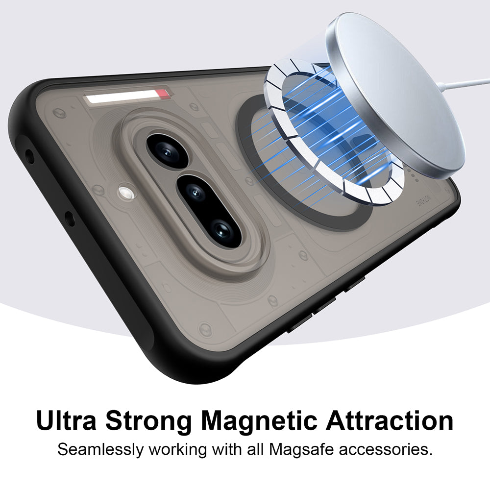 MagSafe-deksel for Nothing Phone (4a), Techsuit, HaloFrost II, Svart
