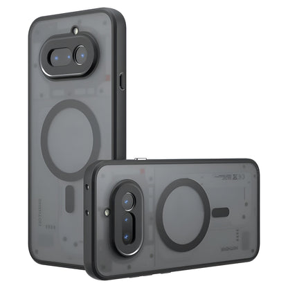 MagSafe-deksel for Nothing Phone (4a), Techsuit, PureFrost, Satinert svart
