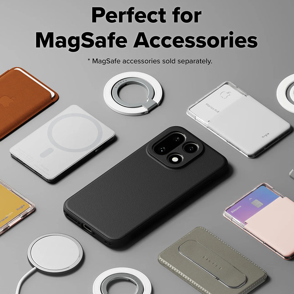 MagSafe-deksel for OnePlus 15, Ringke, Onyx, Svart