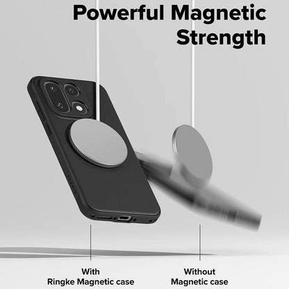 MagSafe-deksel for OnePlus 15, Ringke, Onyx, Svart