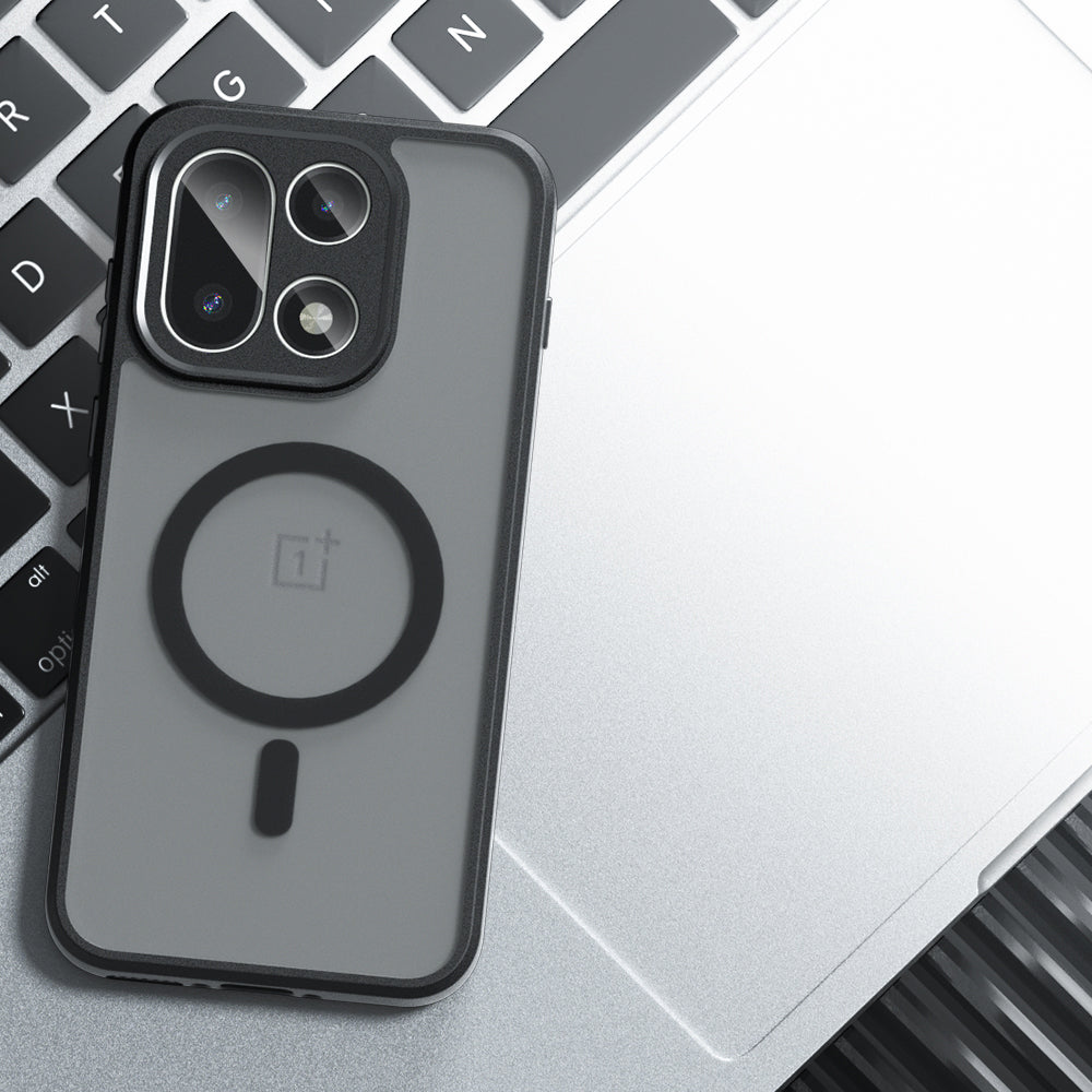 MagSafe-deksel for OnePlus 15, Techsuit, PureFrost, Satengsort