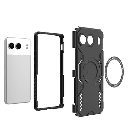 MagSafe-deksel for OnePlus Nord 4, Techsuit, ArmorMag, Blå