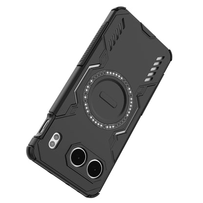 MagSafe-deksel for OnePlus Nord 4, Techsuit, ArmorMag, svart