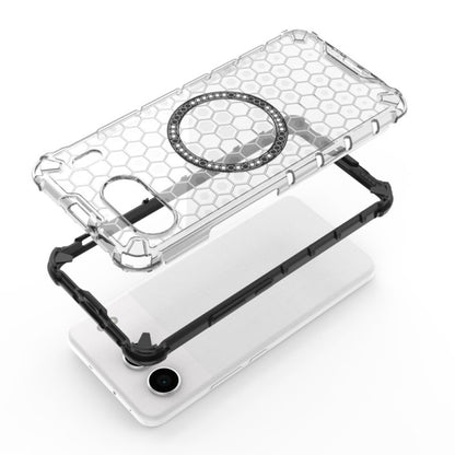 MagSafe-deksel for OnePlus Nord 4, Techsuit, HoneyComb Shield, hvit
