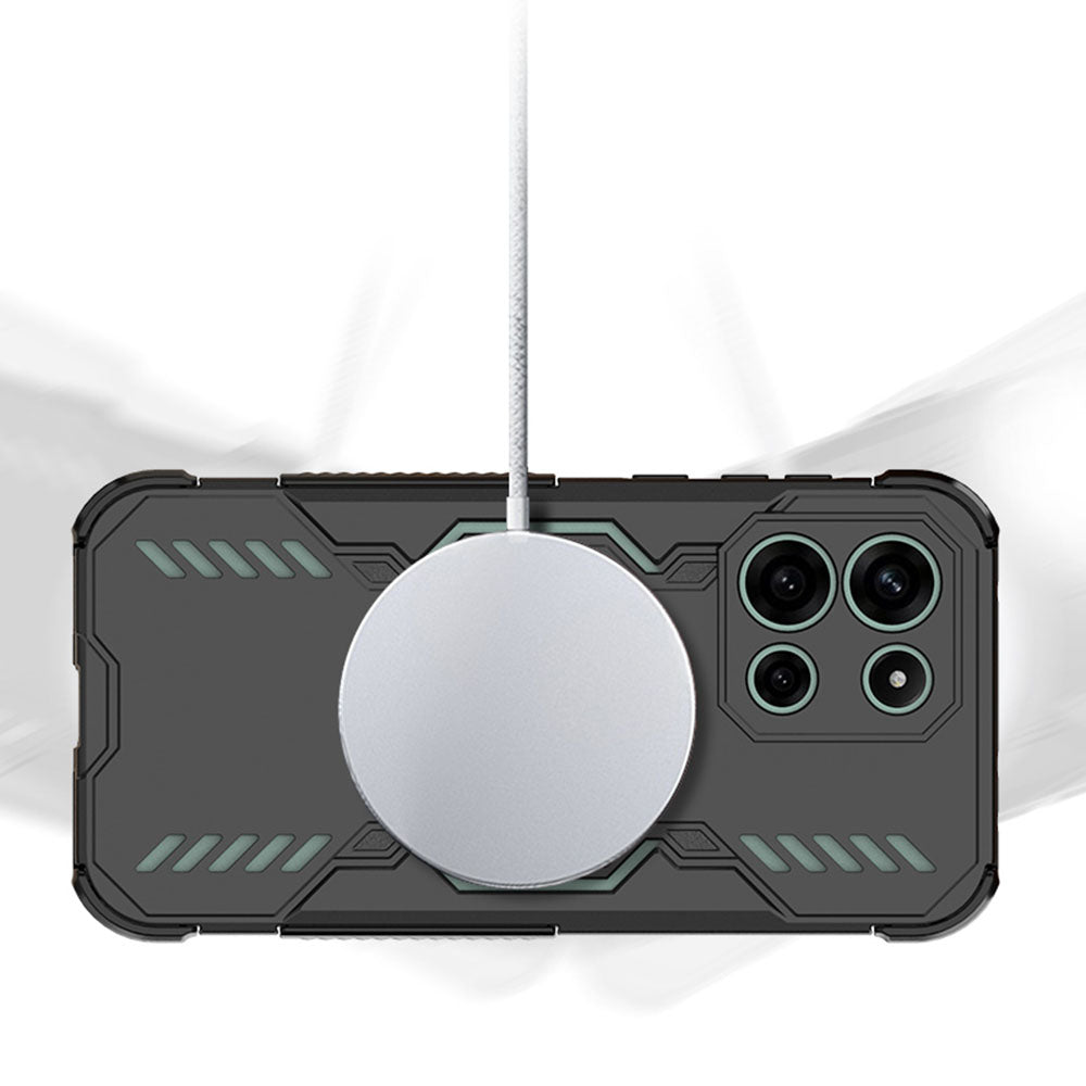 MagSafe-deksel for OnePlus Nord 6, Techsuit, ArmorMag, svart