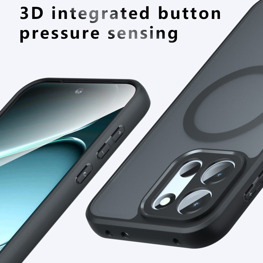 MagSafe-deksel for OnePlus Nord 6, Techsuit, PureFrost, Satinert svart