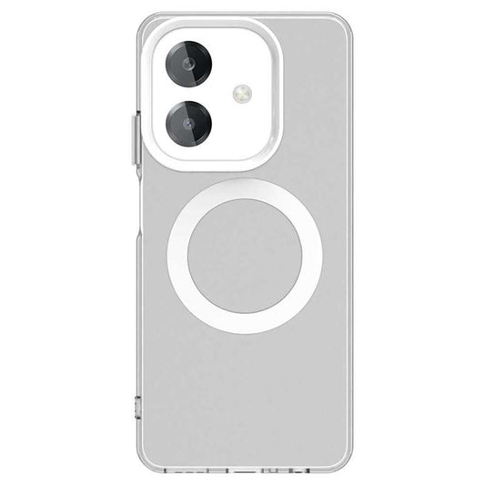MagSafe-deksel for Oppo A3 4G / A3 5G, Techsuit, CandyCase, hvit