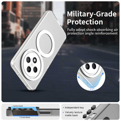 MagSafe-deksel for Oppo A3 4G / A3 5G, Techsuit, CandyCase, hvit