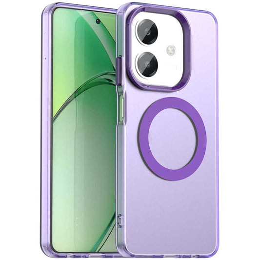 MagSafe-deksel for Oppo A3 4G / A3 5G, Techsuit, CandyCase, Lilla