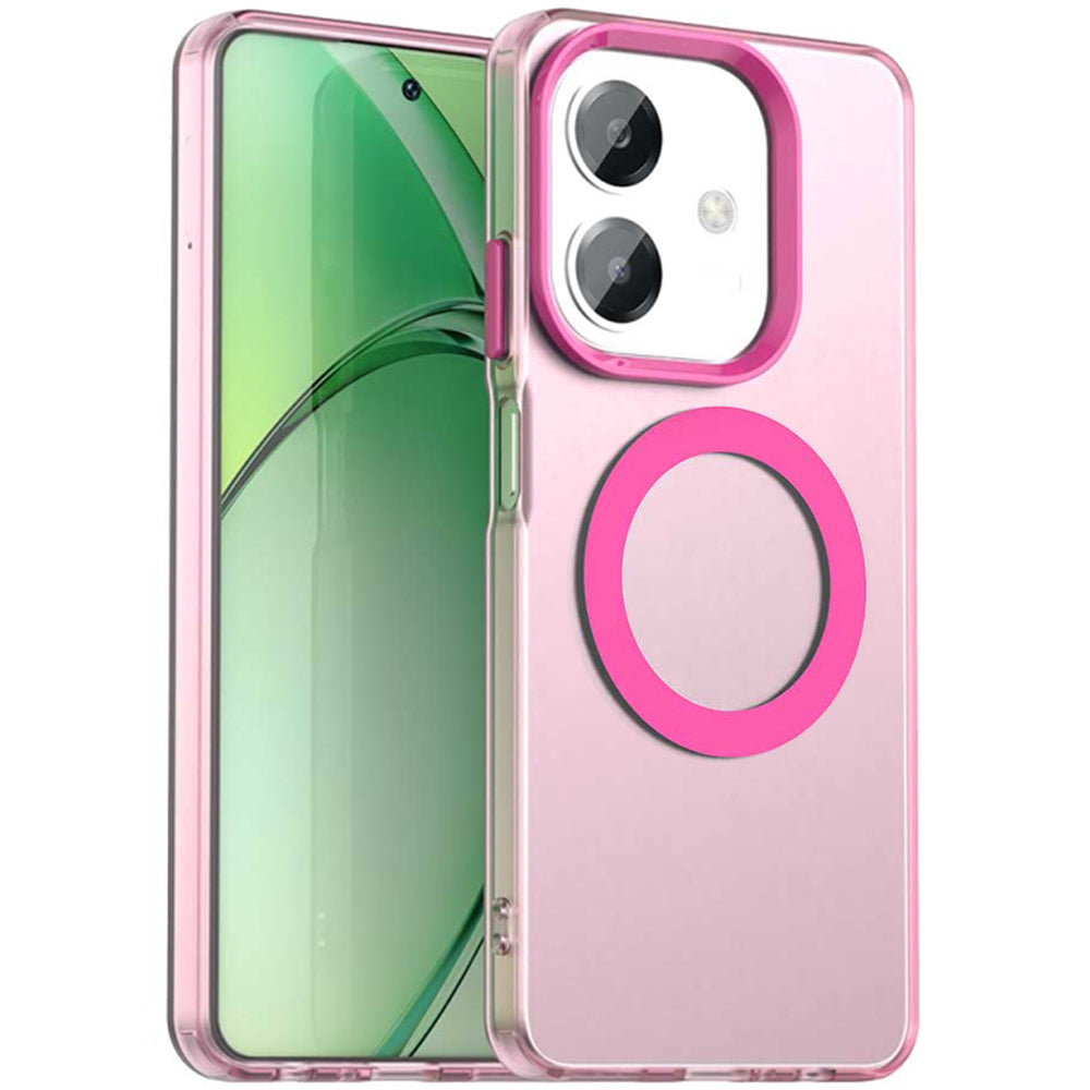MagSafe-deksel for Oppo A3 4G / A3 5G, Techsuit, CandyCase, Rosa