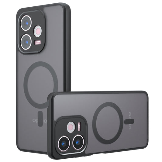 MagSafe-deksel for Oppo A5 Pro 4G / A5 Pro, Techsuit, PureFrost, Svart