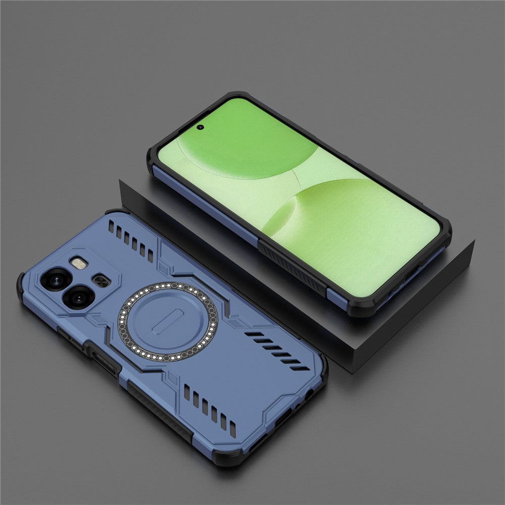 MagSafe-deksel for Oppo A6 4G, Techsuit, ArmorMag, Blå