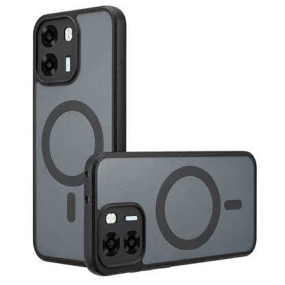 MagSafe-deksel for Oppo A6 4G, Techsuit, PureFrost, Satinert svart