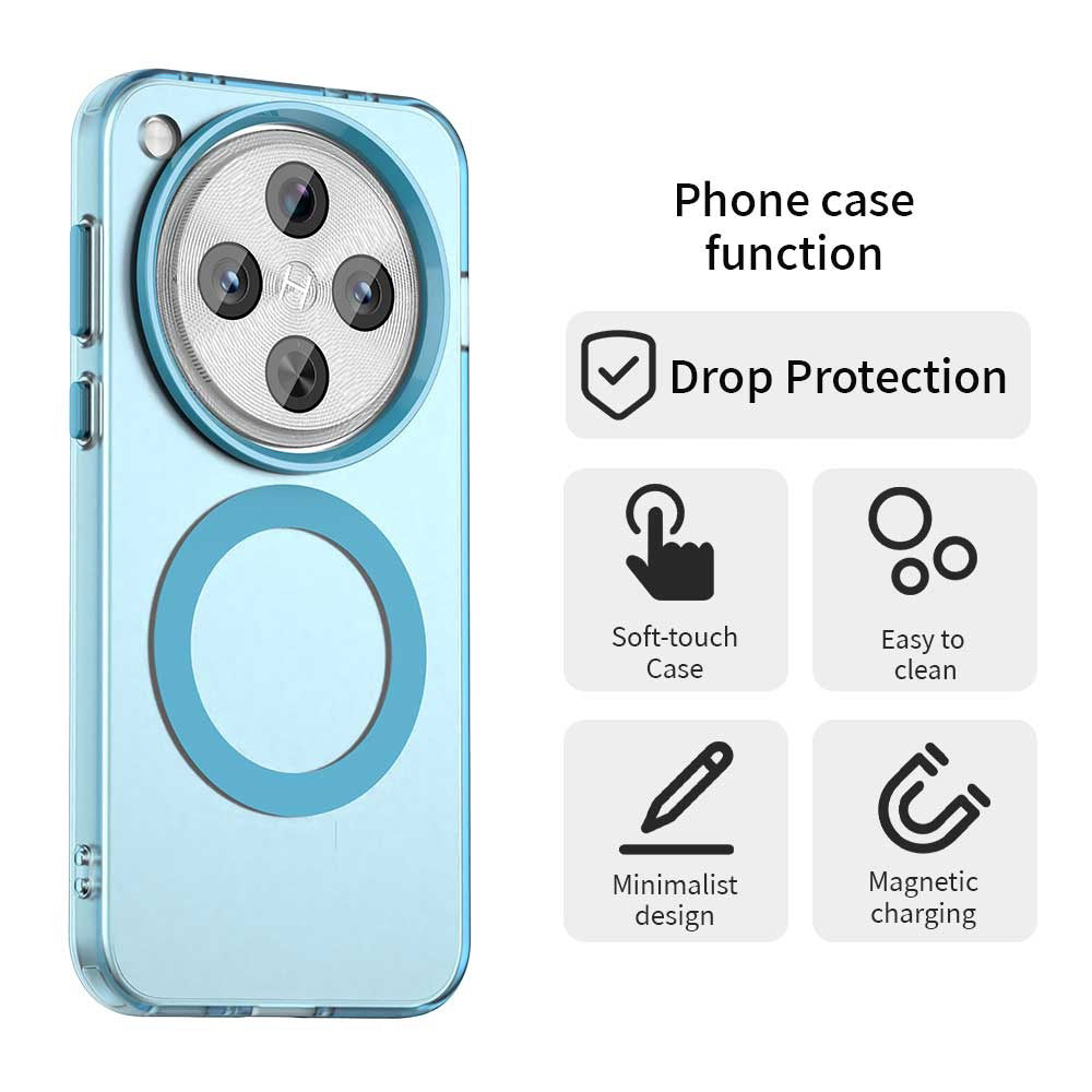 MagSafe-deksel for Oppo Find X8 Pro, Techsuit, CandyCase, Blå