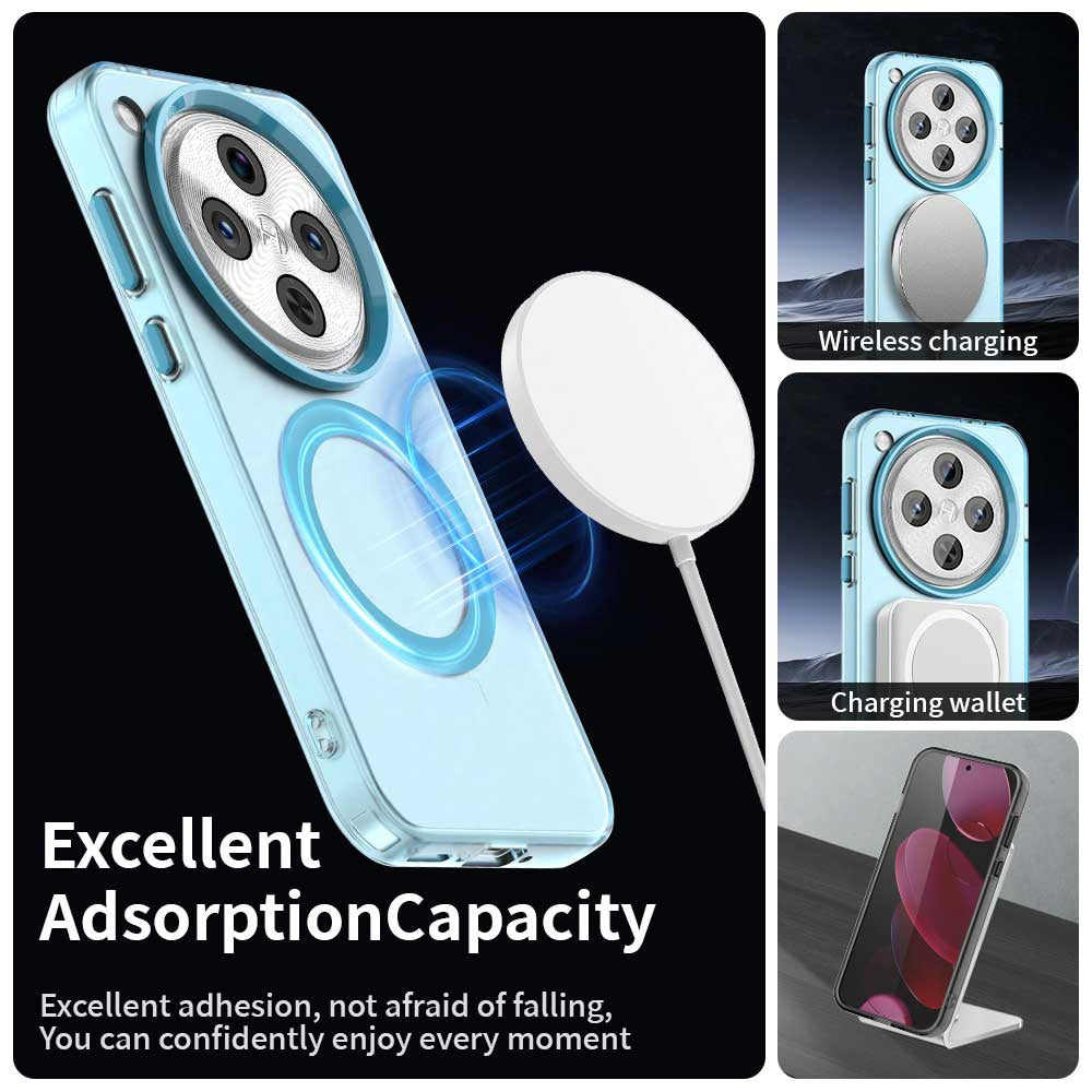 MagSafe-deksel for Oppo Find X8 Pro, Techsuit, CandyCase, Blå