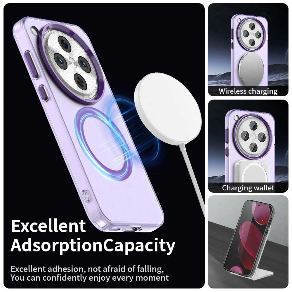 MagSafe-deksel for Oppo Find X8 Pro, Techsuit, CandyCase, Lilla