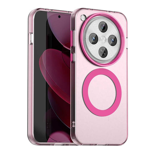 MagSafe-deksel for Oppo Find X8 Pro, Techsuit, CandyCase, Rosa