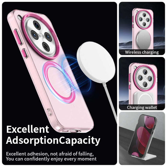 MagSafe-deksel for Oppo Find X8 Pro, Techsuit, CandyCase, Rosa
