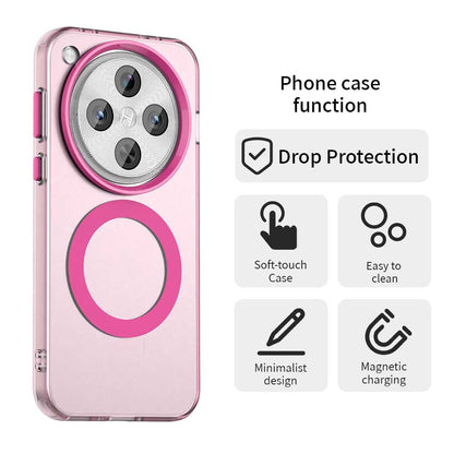 MagSafe-deksel for Oppo Find X8 Pro, Techsuit, CandyCase, Rosa