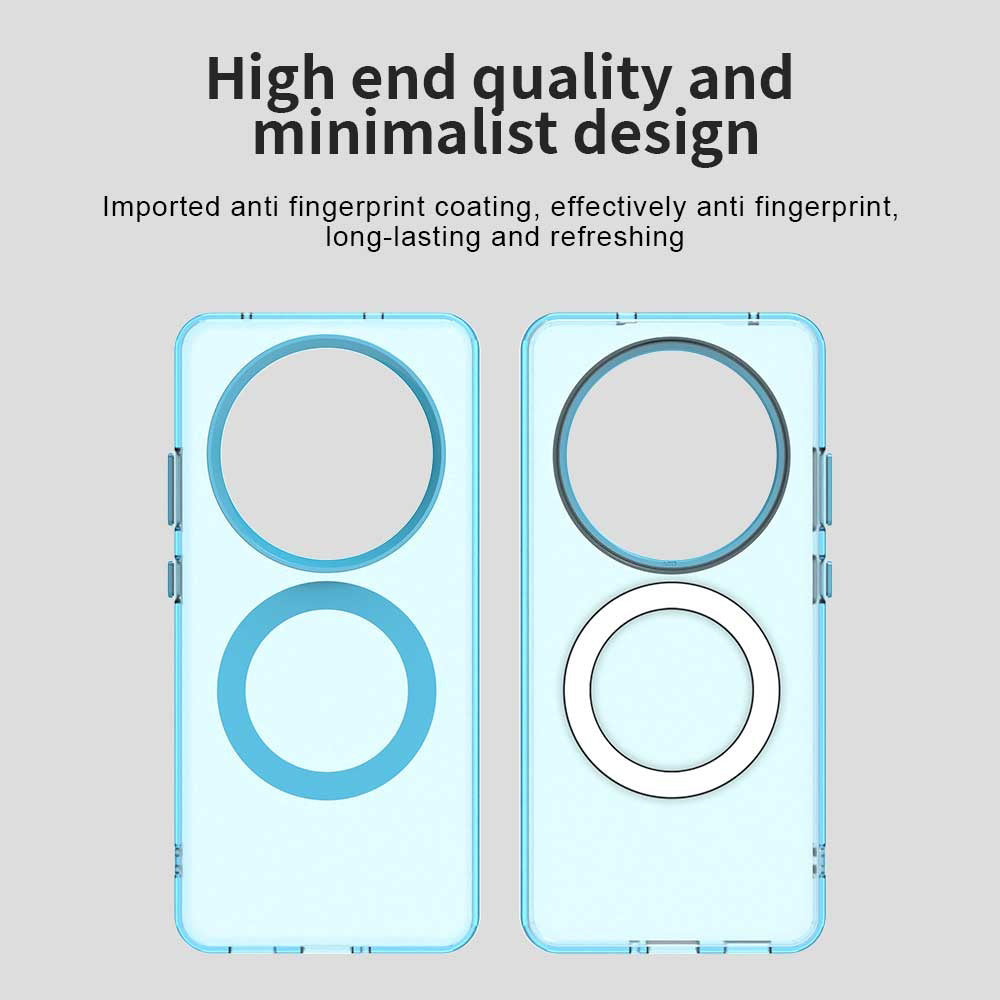 MagSafe-deksel for Oppo Reno12 FS 5G / Reno12 FS 4G / Reno12 F 4G / Reno12 F, Techsuit, CandyCase, Blå